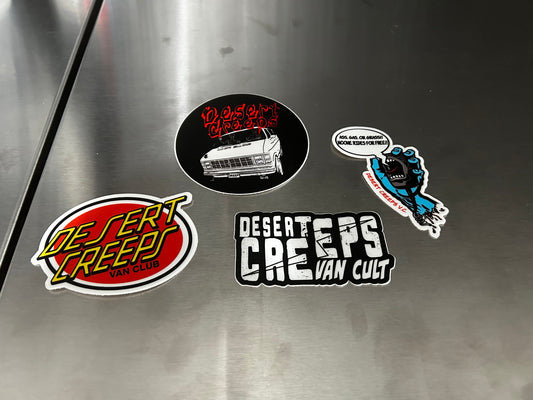 Creepin it Real Sticker Pack