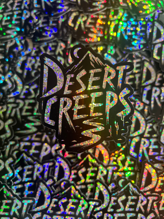 Desert Creeps Mountain Sticker